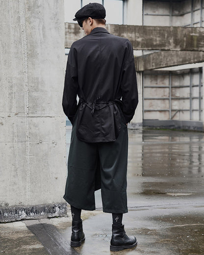 Stealthy Techwear Ninja Trousers - ninja trousers - Ninja-Inspired Techwear Trousers for Stylish Comfort - View 7