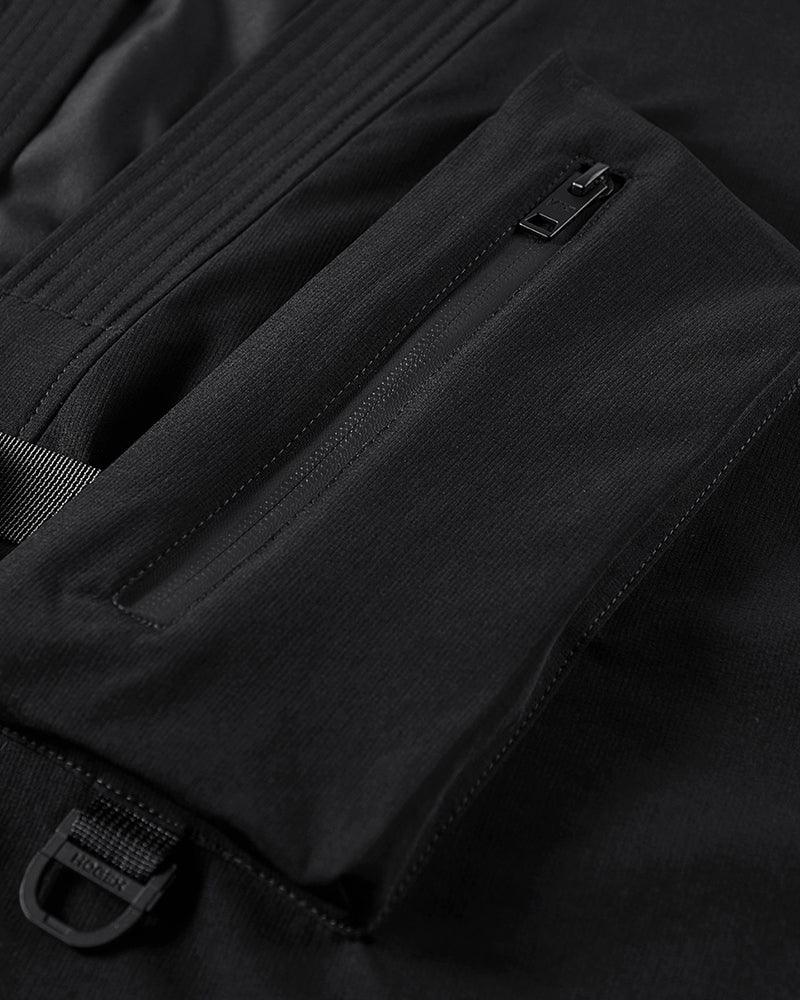 Stealthy Urban Techwear Kimono - futuristic kimono jacket - Futuristic Urban Techwear Kimono Jacket for Versatile Style - View 9