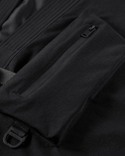 Stealthy Urban Techwear Kimono - futuristic kimono jacket - Futuristic Urban Techwear Kimono Jacket for Versatile Style - View 9