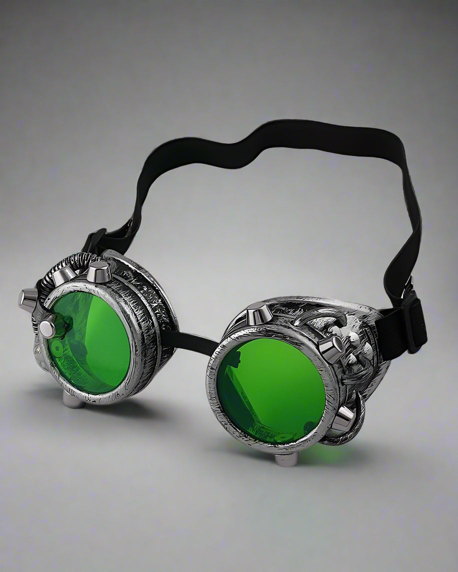 Steampunk Adventure Vision Goggles - comfortable headwear - Steampunk Adventure Vision Goggles for Secure Comfort - Main view