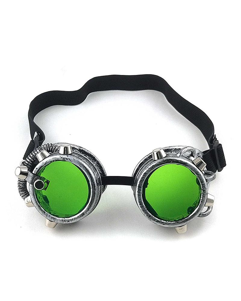 Steampunk Adventure Vision Goggles -  techwear accessories - Steampunk Adventure Vision Goggles for Secure Comfort - View 8