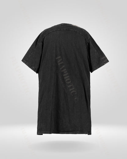 Structured Ribbed Cotton T-Shirt | Vintage Washed Tee -  structured t-shirt - Structured Ribbed Cotton T-Shirt for Maximum Comfort - View 12