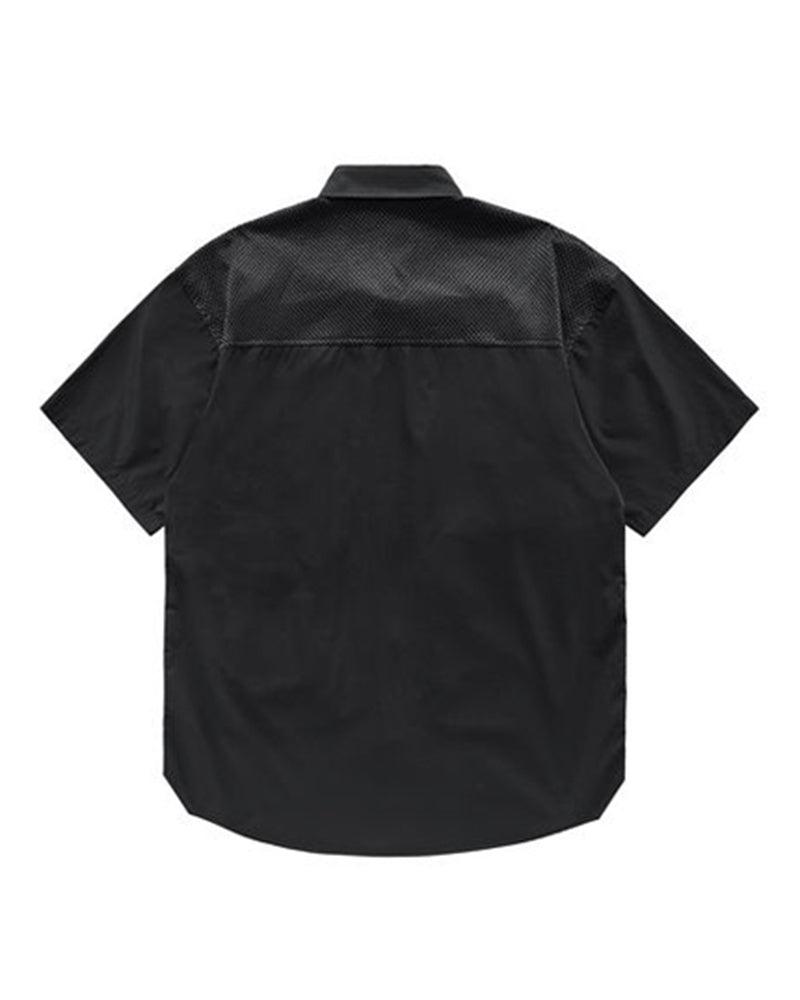 Stylish Black Layered Shirt - stylish black shirt - Stylish Black Layered Tactical Shirt for Techwear - View 2