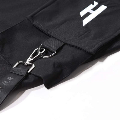 Stylish Black Techwear Cargo Pants -  black pants - Stylish Black Techwear Cargo Pants for Urban Adventures - View 3