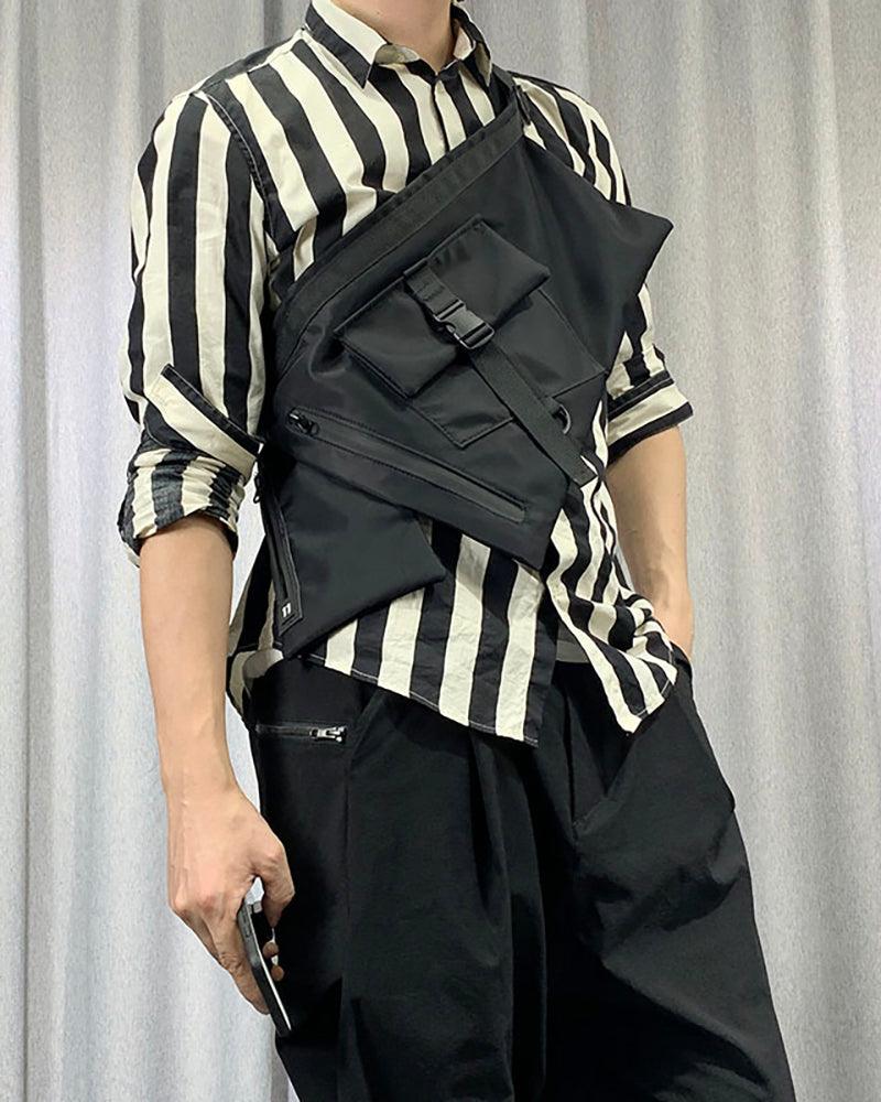 Stylish Chest Sling Apron Bag - waist bag - Versatile Stylish Chest Sling Apron Bag for Everyday Use - View 2
