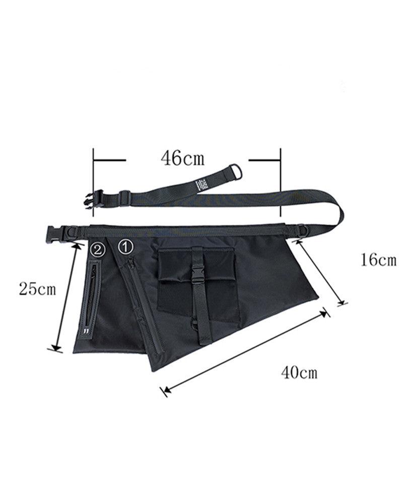 Stylish Chest Sling Apron Bag - waist bag - Versatile Stylish Chest Sling Apron Bag for Everyday Use - View 9