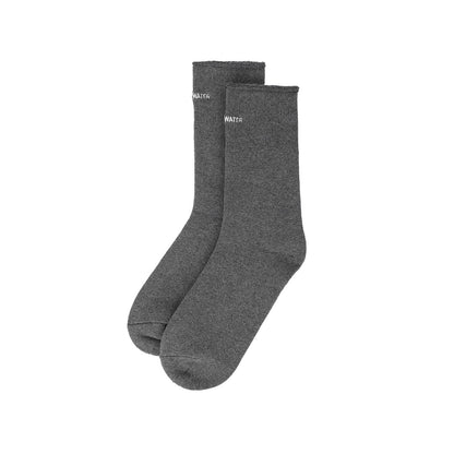 Stylish Grey Embroidered Dive Socks -  embroidered fashion socks - Stylish Grey Embroidered Dive Socks for Comfort - View 4