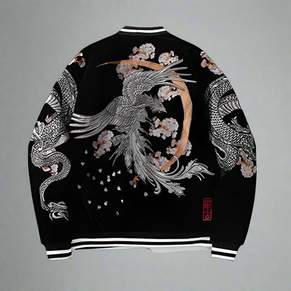 Stylish Japanese-Inspired Sukajan Jacket -  japanese fashion - Stylish Japanese Sukajan Jacket for Unique Streetwear - View 4