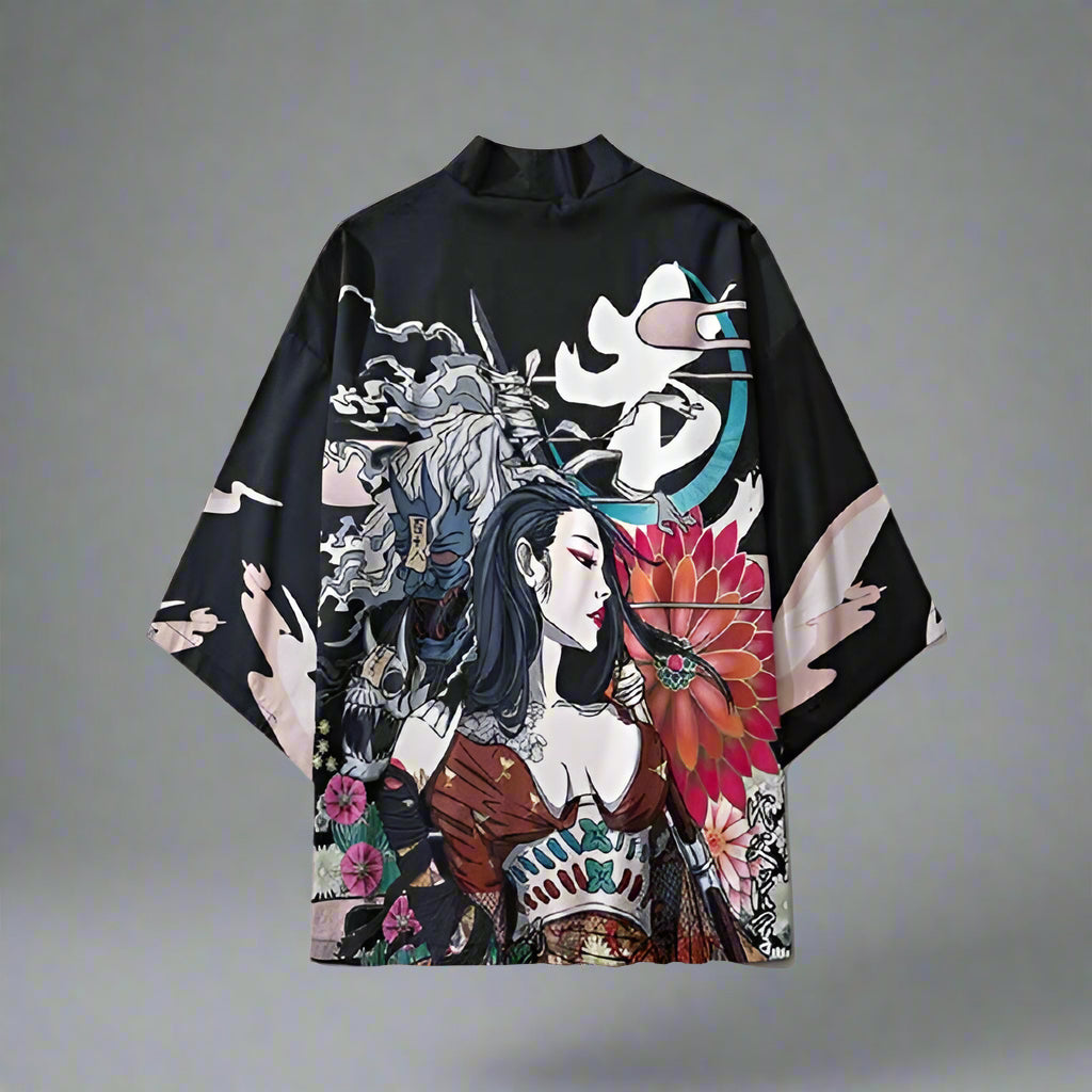 Stylish Men's Kimono Cardigan - kimono cardigan - Stylish Men's Kimono Cardigan for Versatile Outfits - View 2