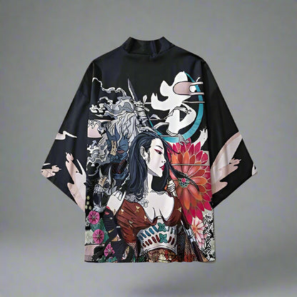 Stylish Men's Kimono Cardigan - kimono cardigan - Stylish Men's Kimono Cardigan for Versatile Outfits - View 2