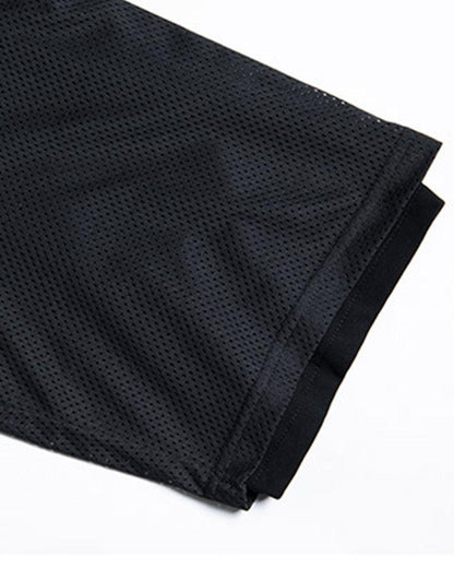 Stylish Mesh Layered Tee - breathable mesh shirt - Futuristic Mesh Layered Tee for Urban Fashion - View 15