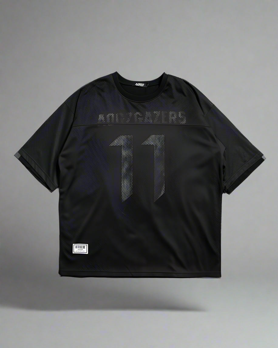 Stylish Mesh Layered Tee -  comfortable urban fashion - Futuristic Mesh Layered Tee for Urban Fashion - View 10
