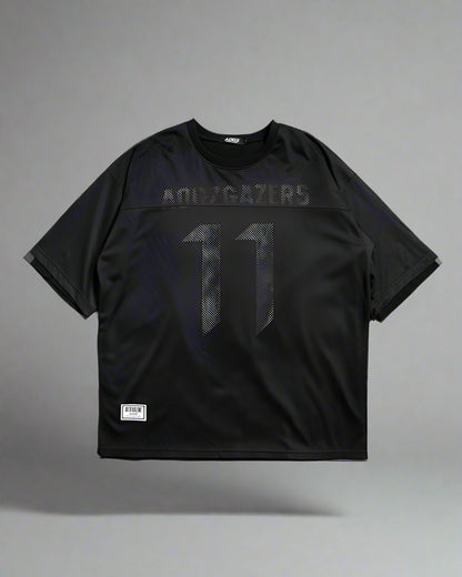 Stylish Mesh Layered Tee -  comfortable urban fashion - Futuristic Mesh Layered Tee for Urban Fashion - View 10