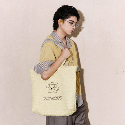 Stylish Reversible Quilted Tote - reversible tote - Stylish Reversible Quilted Tote Bag for Everyday Use - Main view