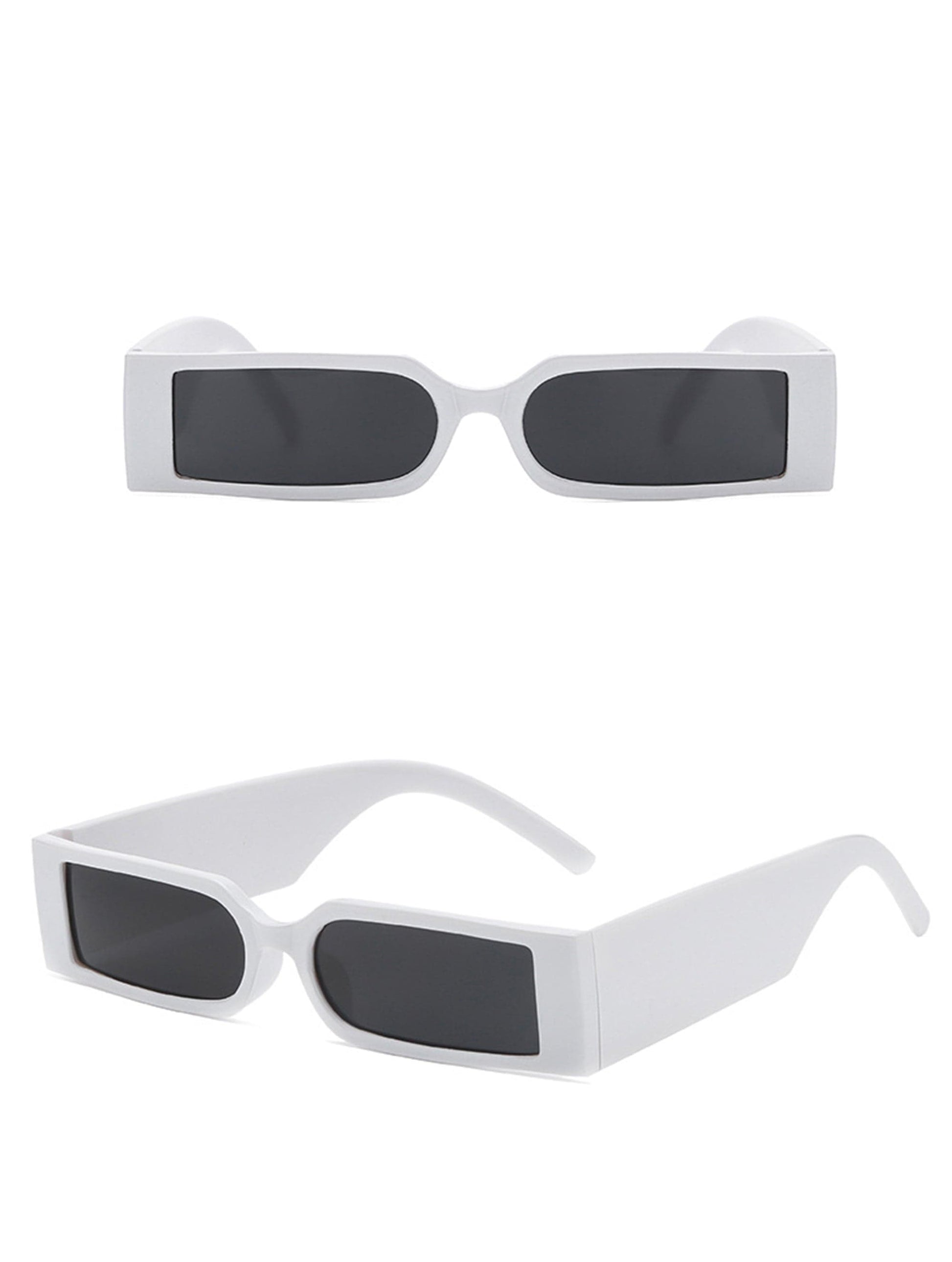 Stylish Square Frame Sunglasses -  square frame - Stylish Square Frame Sunglasses with Thick Temples - View 23