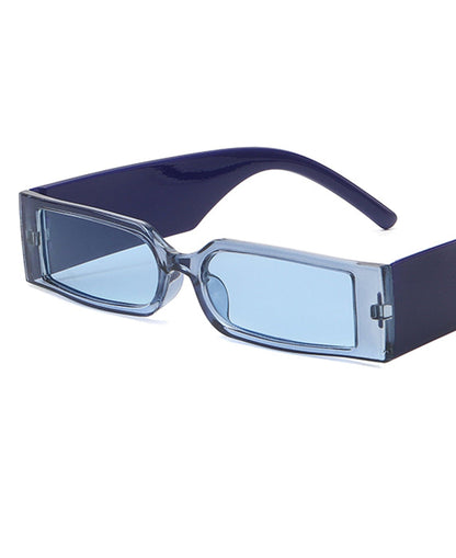 Stylish Square Frame Sunglasses -  streetwear - Stylish Square Frame Sunglasses with Thick Temples - View 16