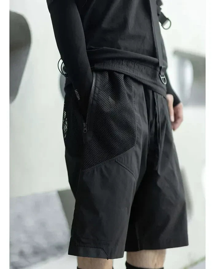 Stylish Summer Shorts -  techwear shorts for active lifestyle - Stylish Summer Techwear Shorts for Urban Comfort - View 6