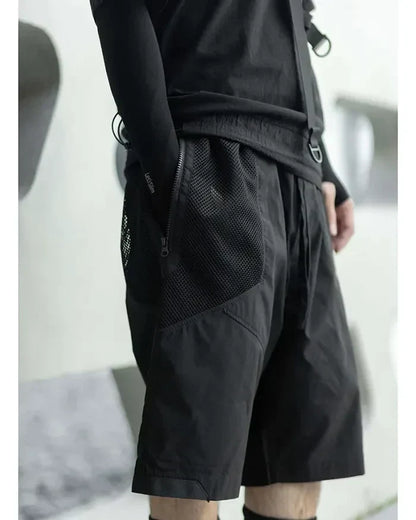 Stylish Summer Shorts -  techwear shorts for active lifestyle - Stylish Summer Techwear Shorts for Urban Comfort - View 6