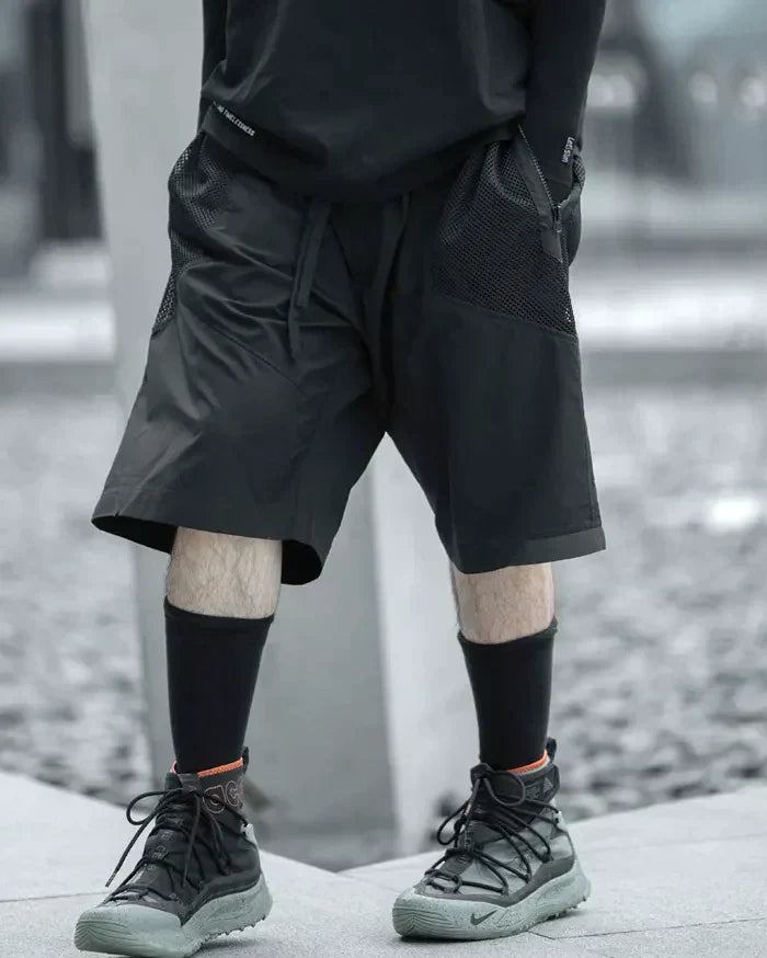 Stylish Summer Shorts - techwear shorts - Stylish Summer Techwear Shorts for Urban Comfort - View 3