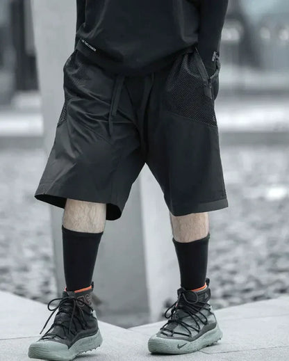 Stylish Summer Shorts - techwear shorts - Stylish Summer Techwear Shorts for Urban Comfort - View 3