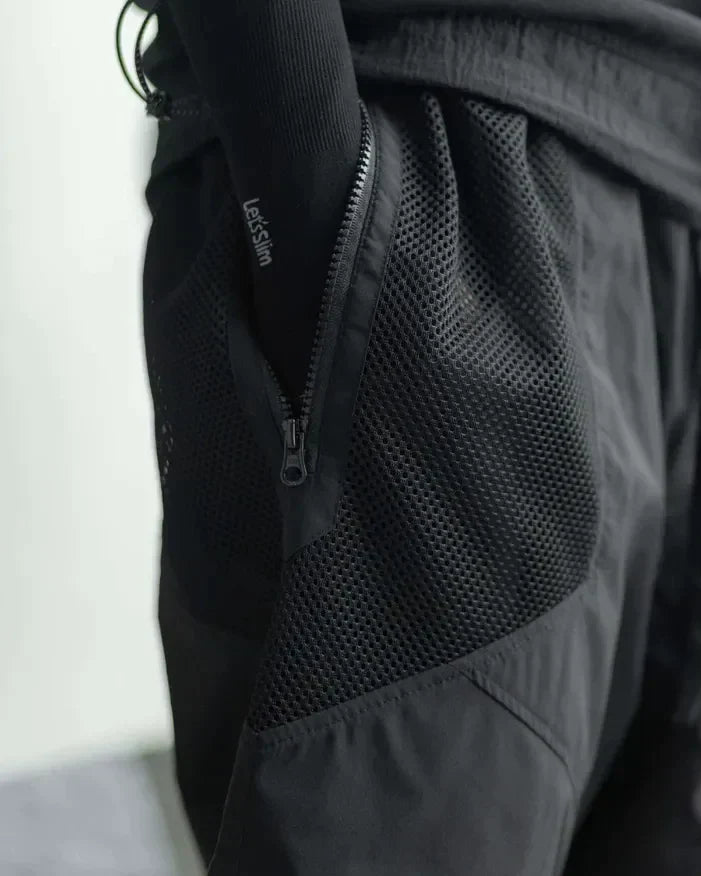 Stylish Summer Shorts -  versatile urban apparel - Stylish Summer Techwear Shorts for Urban Comfort - View 8