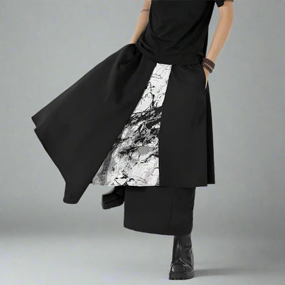 Stylish Traditional Hakama Pants -  comfortable loose pants - Contemporary Hakama Pants for Streetwear Style - View 3
