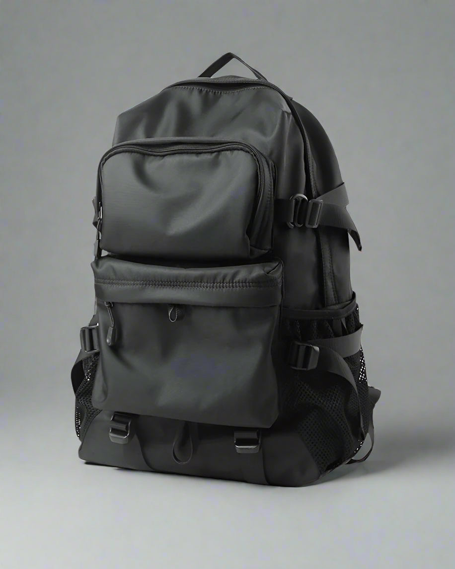 Stylish Water-Resistant Backpack - techwear-inspired backpack - Trendy Water-Resistant Backpack for Everyday Use - Main view