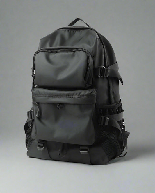 Stylish Water-Resistant Backpack - techwear-inspired backpack - Trendy Water-Resistant Backpack for Everyday Use - Main view