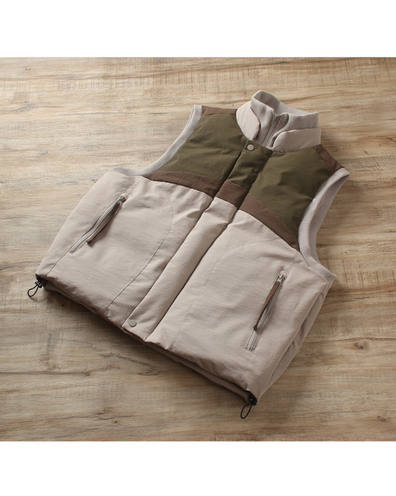 Stylish Winter Cotton Vest -  cotton polyester vest - Stylish Winter Cotton Vest for Comfortable Layering - View 6