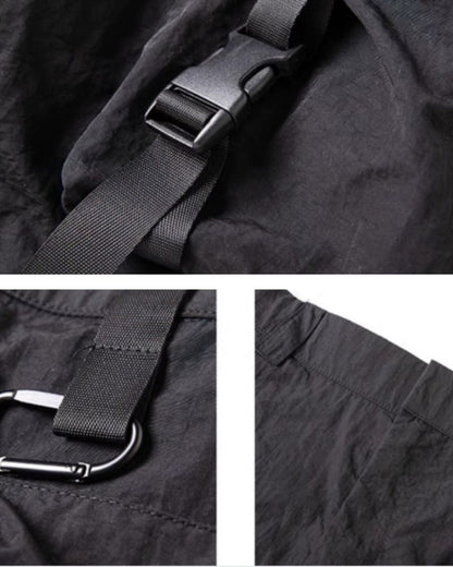 Summer Quick-Dry Cargo Shorts -  summer wear - Quick-Dry Cargo Shorts for Urban Adventures - View 8