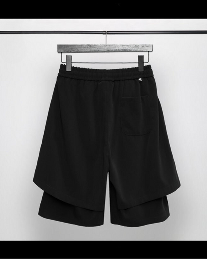 Summer Ready Techwear Shorts -  mens shorts - Stylish Double-Layer Techwear Shorts for Summer - View 6