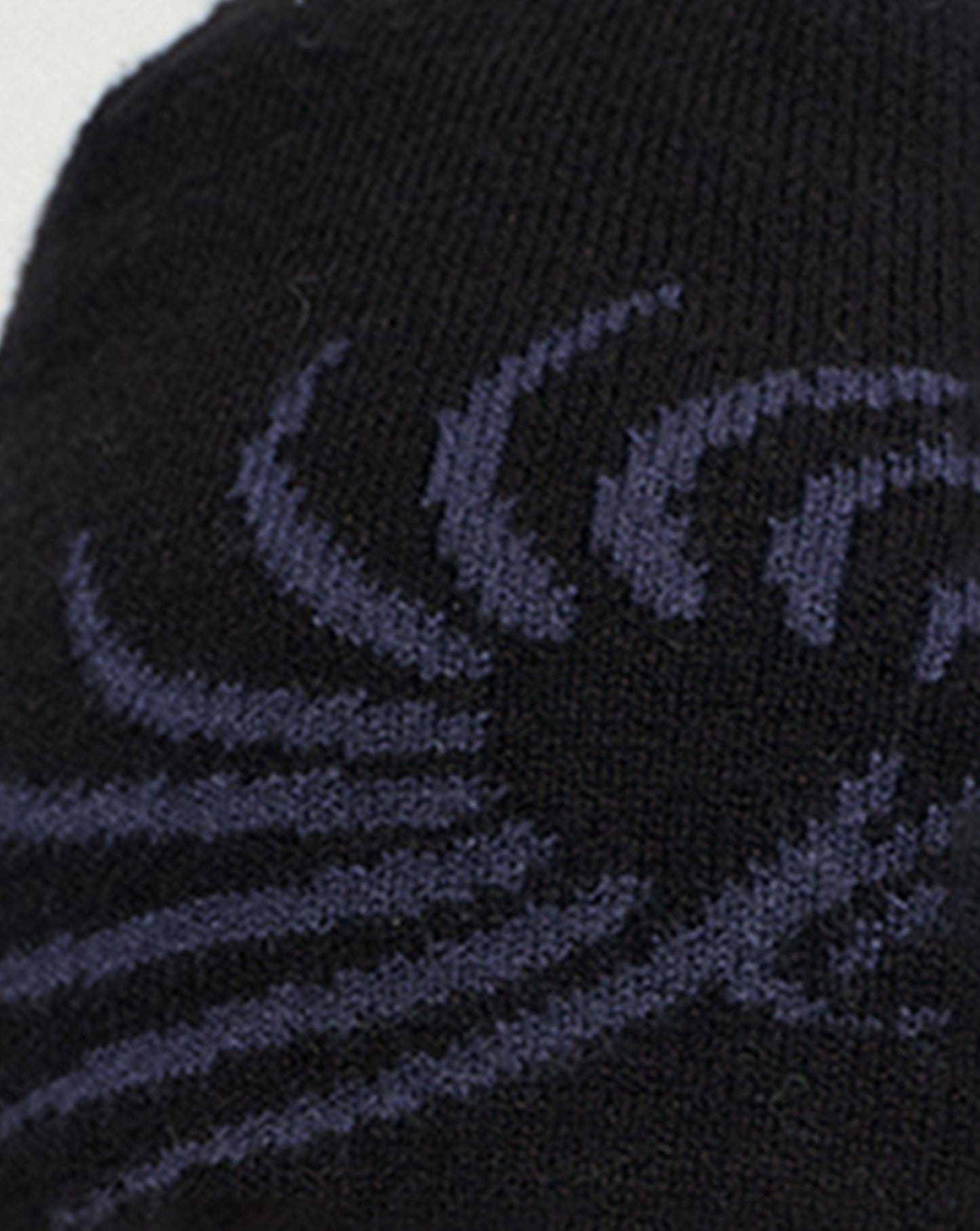 Swirled Knitted Logo Beanie -  logo hat - Stylish Swirled Knitted Logo Beanie - View 11