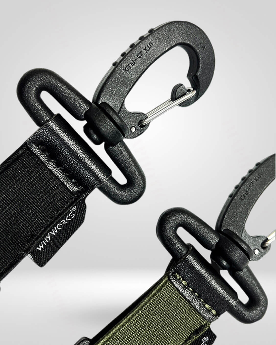 Tactical Belt Hanging Carabiners Hook -  carabiner hook - Versatile Tactical Belt Hanging Carabiners Hook for Travel - View 4