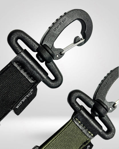 Tactical Belt Hanging Carabiners Hook -  carabiner hook - Versatile Tactical Belt Hanging Carabiners Hook for Travel - View 4