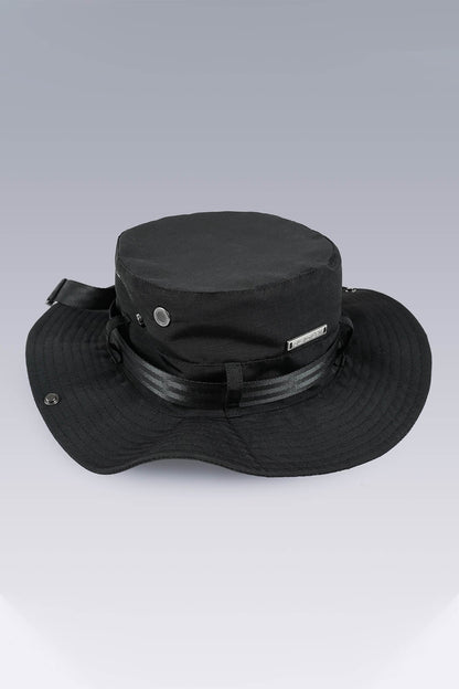 Tactical Drawstring Wide-Brim Hat - sun protection hat - Tactical Wide-Brim Hat for Outdoor Adventures - View 13