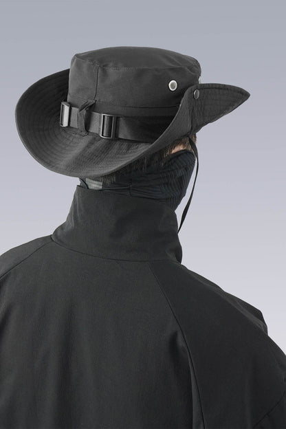 Tactical Drawstring Wide-Brim Hat - sun protection hat - Tactical Wide-Brim Hat for Outdoor Adventures - View 7
