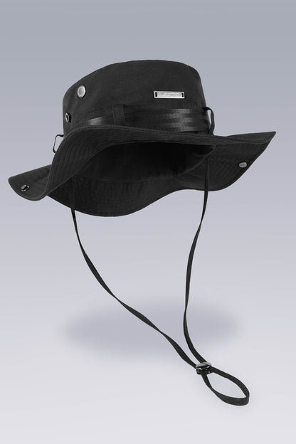 Tactical Drawstring Wide-Brim Hat -  wide-brim hat - Tactical Wide-Brim Hat for Outdoor Adventures - View 12