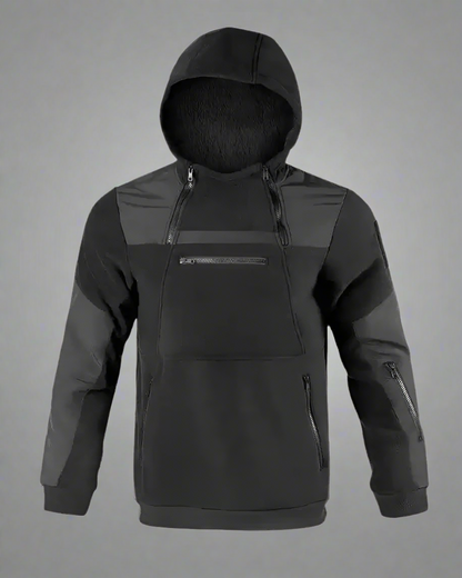 Tactical Fleece-Lined Adventure Hoodie -  outdoor gear - Fleece-Lined Tactical Hoodie for Outdoor Use - View 6
