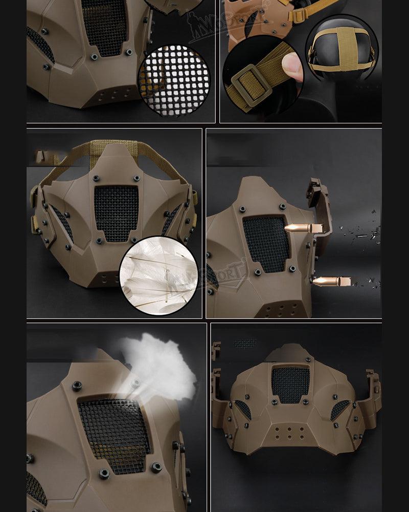 Tactical Half Face Mask -  tactical mask - Tactical Half Face Mask for Outdoor Use and Comfort - View 13