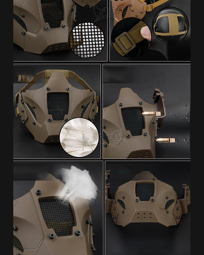 Tactical Half Face Mask -  tactical mask - Tactical Half Face Mask for Outdoor Use and Comfort - View 13