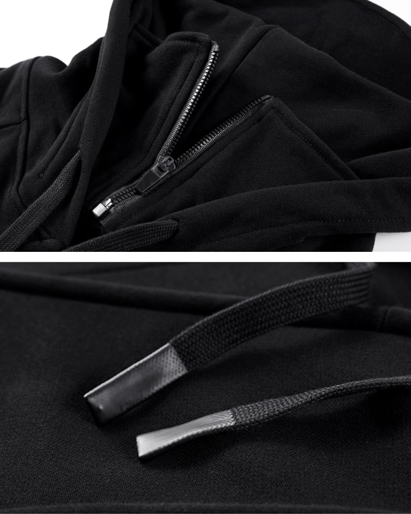 Tactical Hoodie with Mask Pocket -  comfortable hooded jacket - Tactical Hoodie with Mask Pocket for Urban Adventures - View 5