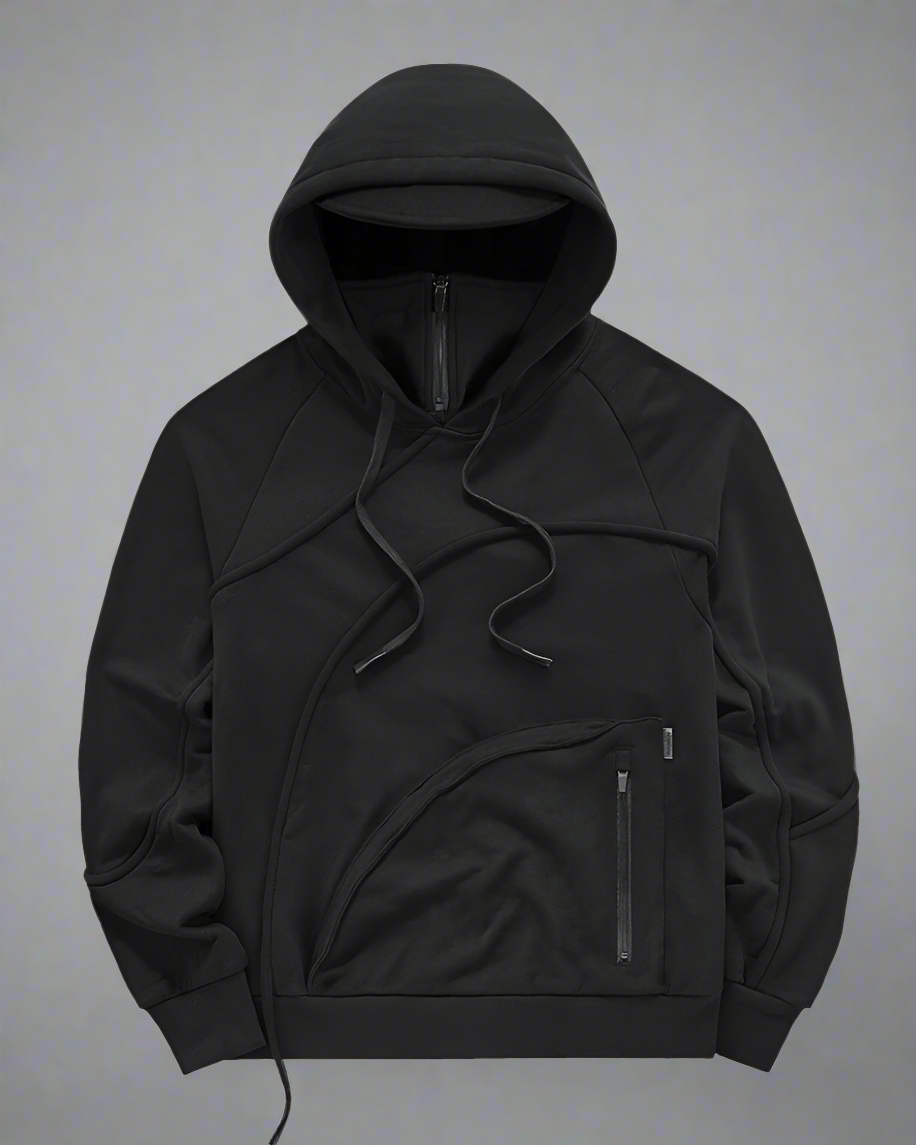 Tactical Hoodie with Mask Pocket - tactical hoodie - Tactical Hoodie with Mask Pocket for Urban Adventures - Main view