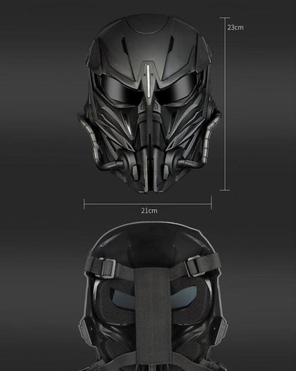 Tactical Outdoor Full Face Mask -  tactical mask - Tactical Outdoor Full Face Mask with Adjustable Fit - View 7