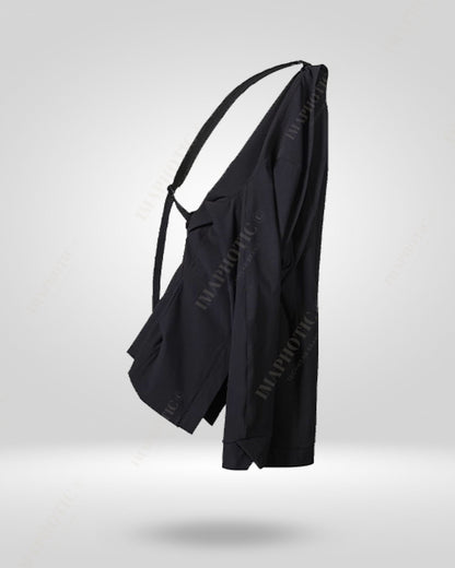 Tailored Black Cardigan Jacket - Sleek and Sophisticated - black cardigan - Tailored Black Cardigan Jacket - Comfort Meets Style - View 9