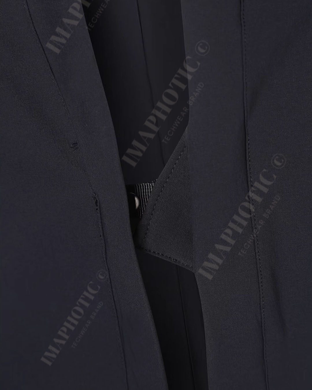 Tailored Black Cardigan Jacket - Sleek and Sophisticated -  comfortable cardigan jacket - Tailored Black Cardigan Jacket - Comfort Meets Style - View 4