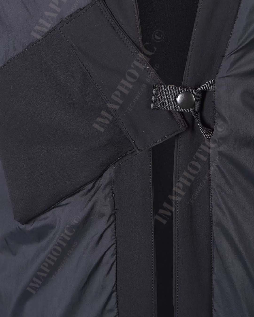 Tailored Black Cardigan Jacket - Sleek and Sophisticated -  relaxed fit - Tailored Black Cardigan Jacket - Comfort Meets Style - View 5