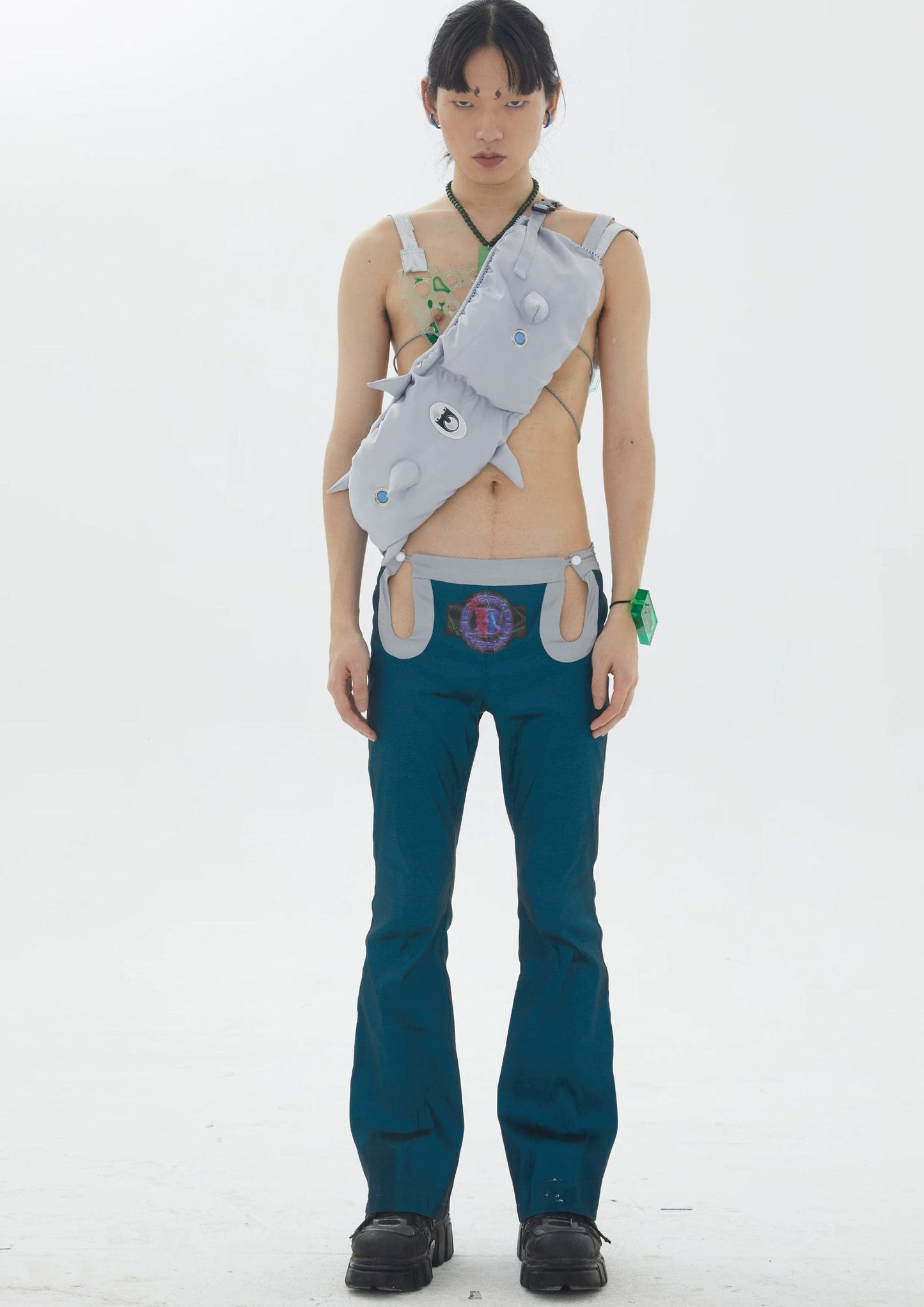 Thorned Caterpillar Chest Pack - crossbody bag - Caterpillar-Inspired Crossbody Bag for Daily Use - View 8