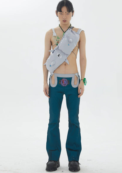 Thorned Caterpillar Chest Pack - crossbody bag - Caterpillar-Inspired Crossbody Bag for Daily Use - View 8