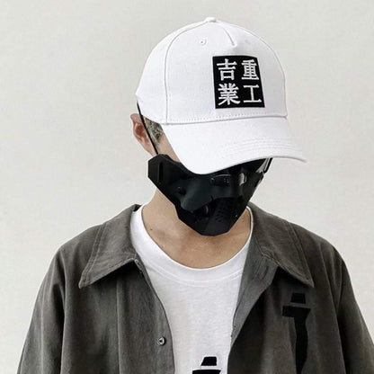 Timeless Style Baseball Cap -  lightweight baseball cap - Unisex Letter Print Baseball Cap in Classic Black - View 5