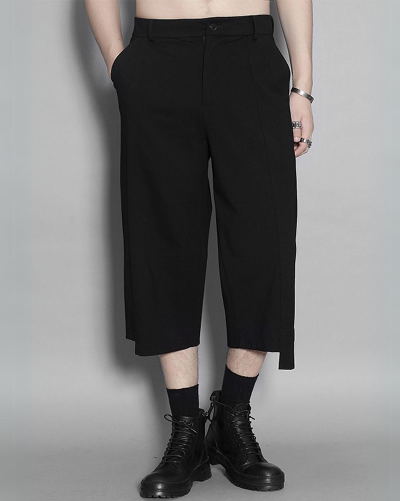Trendy Asymmetrical Capri Pants - BEST SELLERS - Trendy Asymmetrical Capri Pants for Comfortable Wear - Main view